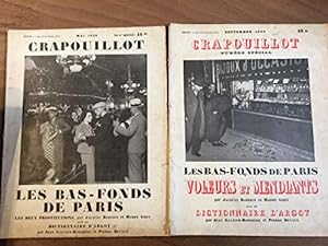 Bild des Verkufers fr Crapouillot (2 numros spciaux - mai et sept 1939) : Les bas-fonds de Paris zum Verkauf von JLG_livres anciens et modernes