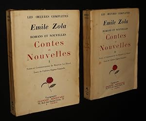Image du vendeur pour Les Oeuvres compltes d'Emile Zola : Contes et nouvelles, Tomes 1 et 2 (2 Volumes) mis en vente par Abraxas-libris