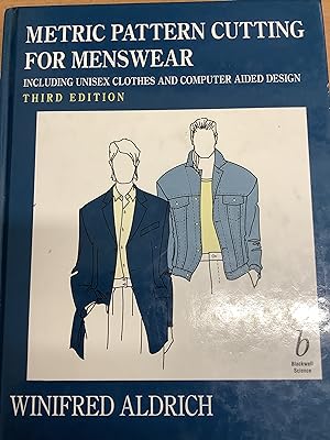 Bild des Verkufers fr Metric Pattern Cutting for Menswear Including Unisex Clothes and Computer Aided Design: Third Edition zum Verkauf von Chapter Two (Chesham)