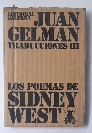 Bild des Verkufers fr Traducciones III: Los Poemas de Sidney West (1968-1969). zum Verkauf von Apartirdecero