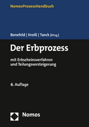 Imagen del vendedor de Der Erbprozess a la venta por Rheinberg-Buch Andreas Meier eK