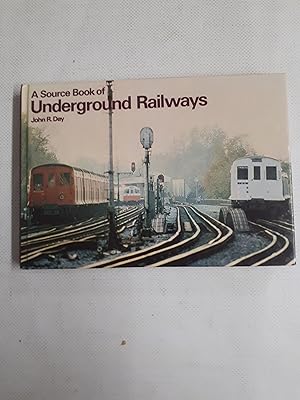 Bild des Verkufers fr Underground Railways (A Source Book) zum Verkauf von Cambridge Rare Books