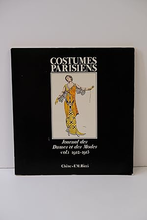 Bild des Verkufers fr Costumes parisiens - "Journal des Dames et des Modes" - VOL I - 1912-1913 zum Verkauf von Librairie du Levant