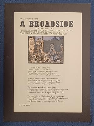 A Broadside for December 1911 (No. 7, Fourth Year)