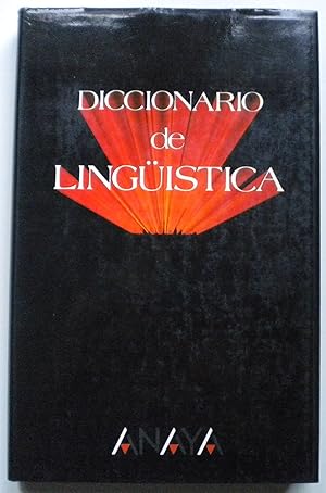 Seller image for Diccionario de Lingstica for sale by Libreria Ninon