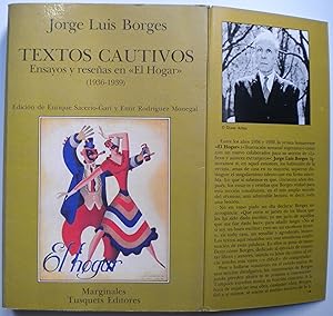 Imagen del vendedor de Textos cautivos. Ensayos y reseas en \"El Hogar\" (1936-1939)" a la venta por Libreria Ninon