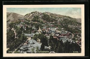 Bild des Verkufers fr Ansichtskarte Darjeeling, View from Observatory Hill zum Verkauf von Bartko-Reher