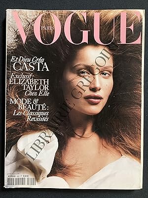 Seller image for VOGUE PARIS-N850-SEPTEMBRE 2004-LAETITIA CASTA for sale by Yves Grgoire