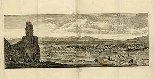Antique Print-Topography-View of the city of Shiraz in Iran-De Bruyn-1711