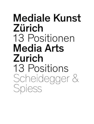 Seller image for Mediale Kunst Zrich/Media Arts Zurich for sale by moluna