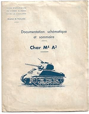 documentation schématique et sommaire CHAR M4 A2 SHERMANN