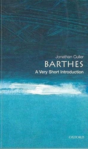 Bild des Verkufers fr Barthes: A Very Short Introduction zum Verkauf von Smartbuy