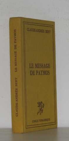 Seller image for Le message de patmos for sale by Ammareal