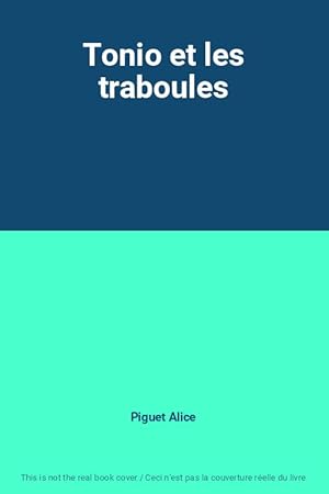 Seller image for Tonio et les traboules for sale by Ammareal