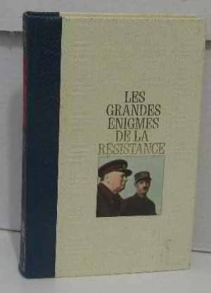 Seller image for Les grandes nigmes de la rsistance tome 1 for sale by Ammareal