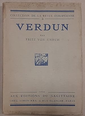 Verdun. (Opfergang). Traduction de Benoist-Méchin