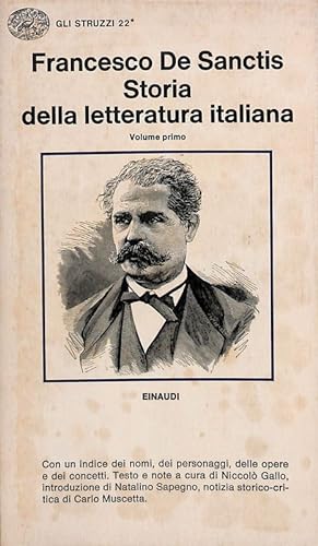 Storia della letteratura italiana. Volume 1