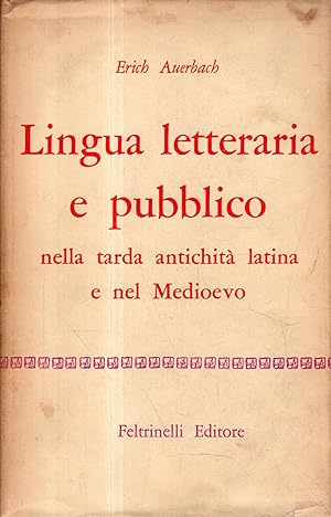 Lingua letteraria e pubblico