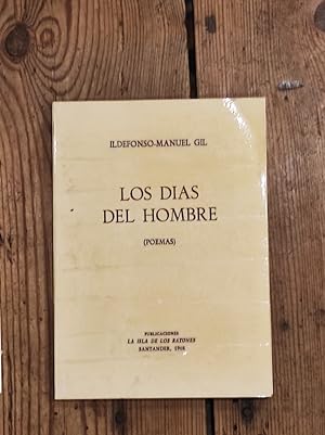 Imagen del vendedor de LOS DAS DEL HOMBRE. Poemas a la venta por Carmen Alonso Libros