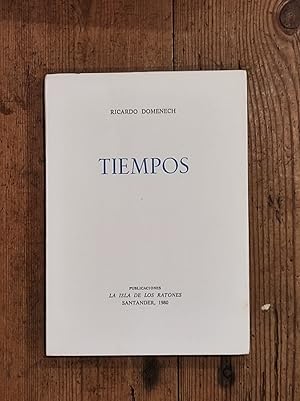 Imagen del vendedor de TIEMPOS a la venta por Carmen Alonso Libros