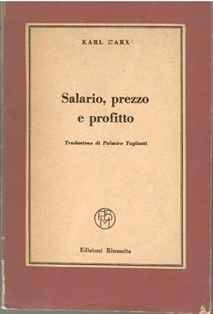 Salario, Prezzo e Profitto