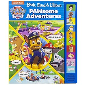 Seller image for Nickelodeon - PAW Patrol - Look, Find, and Listen PAWsome Adventures Sound Book - PI Kids (Look and Find) for sale by Reliant Bookstore