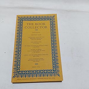 Seller image for The Book Collector Volume 23 No I Spring 1974 for sale by Cambridge Rare Books