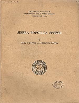 Seller image for Sierra Popoluca Speech for sale by WeBuyBooks