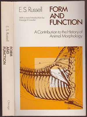 Seller image for Form and Function: A Contribution to the History of Animal Morphology for sale by HORSE BOOKS PLUS LLC