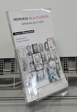 Imagen del vendedor de Reflexiones de un bho. Memoria de la filosofa a la venta por Librera Dilogo