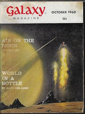 Imagen del vendedor de GALAXY Science Fiction: October, Oct. 1960 a la venta por Books from the Crypt