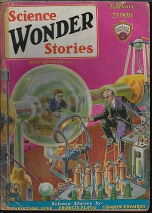 Image du vendeur pour SCIENCE WONDER Stories: February, Feb. 1930 mis en vente par Books from the Crypt