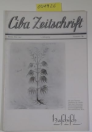 Haschisch - Ciba Zeitschrift, Mai 1941, 7. Jahrgang, Nummer 80