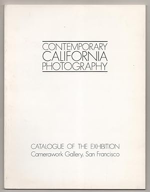 Imagen del vendedor de Contemporary California Photography a la venta por Jeff Hirsch Books, ABAA