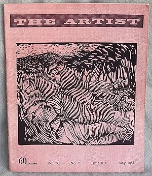 Image du vendeur pour The Artist Vol. 53 No. 2 Issue 314 May 1957 mis en vente par Argyl Houser, Bookseller