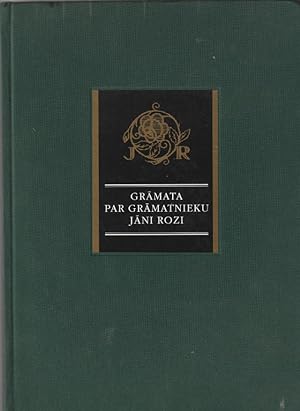 Seller image for Gramata Par Gramatnieku Jani Rozi for sale by Trimdadimd Books