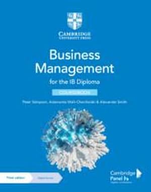 Bild des Verkufers fr Business Management for the IB Diploma Coursebook with Digital Access (2 Years) zum Verkauf von AHA-BUCH GmbH