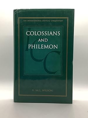 Immagine del venditore per Colossians and Philemon (International Critical Commentary) [The International Critical Commentary] venduto da Arches Bookhouse