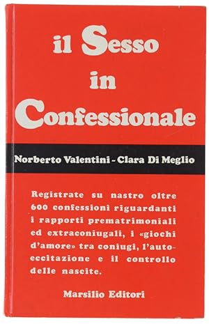 Immagine del venditore per IL SESSO IN CONFESSIONALE.: venduto da Bergoglio Libri d'Epoca