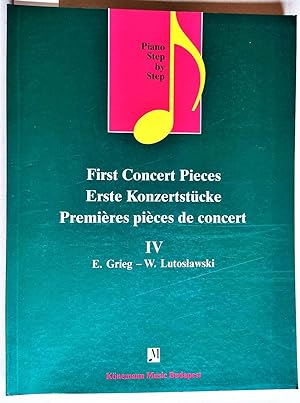 Seller image for First Concert Pieces - Erste Konzertstcke - Premires pices de concert. IV. Zusammengestellt und herausgegeben von gnes Lakos. Piano Step by Step. K 138. for sale by Versandantiquariat Kerstin Daras