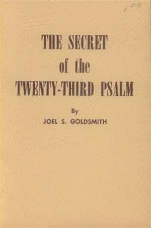Seller image for The Secret of the Twenty Third Psalm for sale by Paperback Recycler