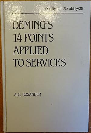 Deming's 14 Points Applied to Services
