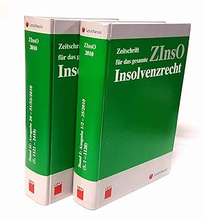 ZInso. Zeitschrift für das gesamte Insolvenzrecht. 13. Jahrgang 2010 (komplett). 2 Bände.
