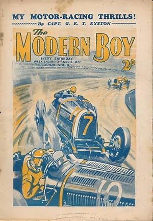 Bild des Verkufers fr The Modern Boy. No. 478. April 3rd 1937 zum Verkauf von Barter Books Ltd