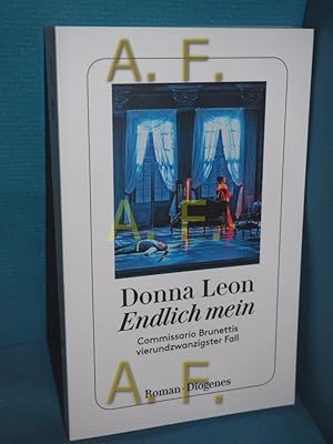 Imagen del vendedor de Endlich mein : Commissario Brunettis vierundzwanzigster Fall : Roman. Donna Leon , aus dem Amerikanischen von Werner Schmitz / Diogenes-Taschenbuch , 24388 a la venta por Antiquarische Fundgrube e.U.