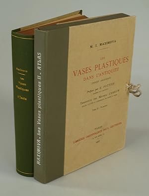 Imagen del vendedor de Les Vases plastiquues dans l'antiquit Text und Tafeln. a la venta por Antiquariat Dorner