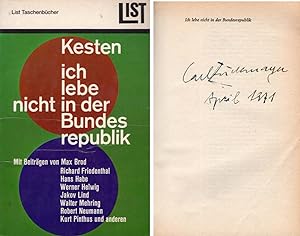 Carl Zuckmayer Autograph | signed programmes / books