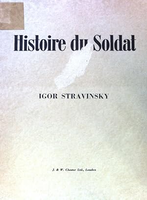 Bild des Verkufers fr Histoire du Soldat; zum Verkauf von books4less (Versandantiquariat Petra Gros GmbH & Co. KG)