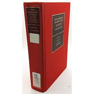 Immagine del venditore per The Cambridge History of the English Language - VOLUME III 1476-1776. venduto da books4less (Versandantiquariat Petra Gros GmbH & Co. KG)