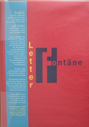 Bild des Verkufers fr Der Name: Letterfontne. zum Verkauf von Antiquariat Bernd Preler